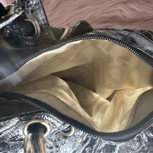 Vintage Michael Kors Snake skin hand bag - Picture 7 of 9